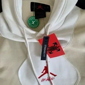 Off-White | Shirts | Offwhite X Jordan Hoodie | Poshmark